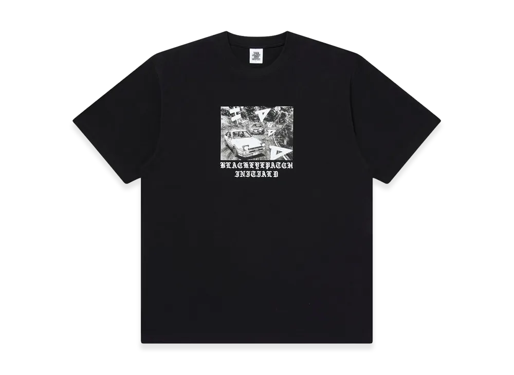 BlackEyePatch x Initial D Tee "Black"