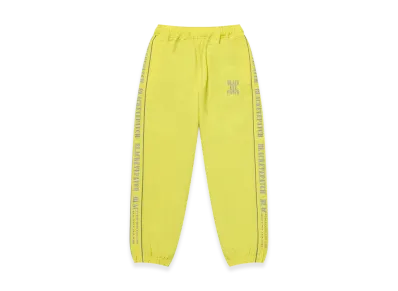 BlackEyePatch Reflective Stencil Logo Track Pants "Yellow"