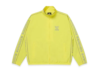 BlackEyePatch Reflective Stencil Logo Track Jacket "Yellow"