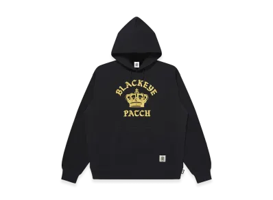BlackEyePatch Crown Logo Embroidered Hoodie "Black"