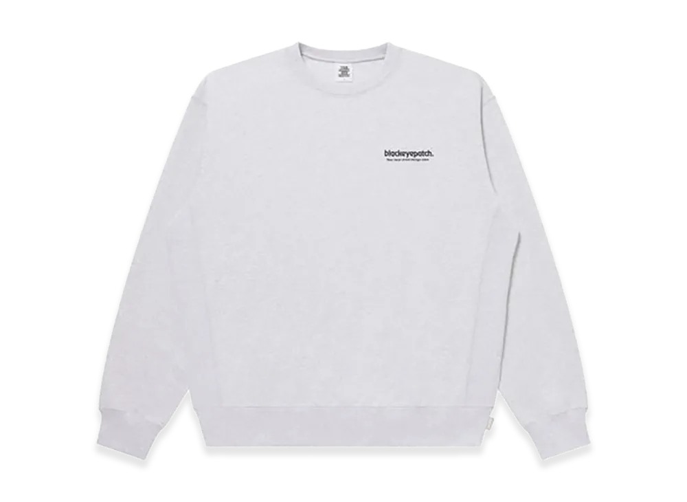 BlackEyePatch Design Store Crew Sweat "Ash"