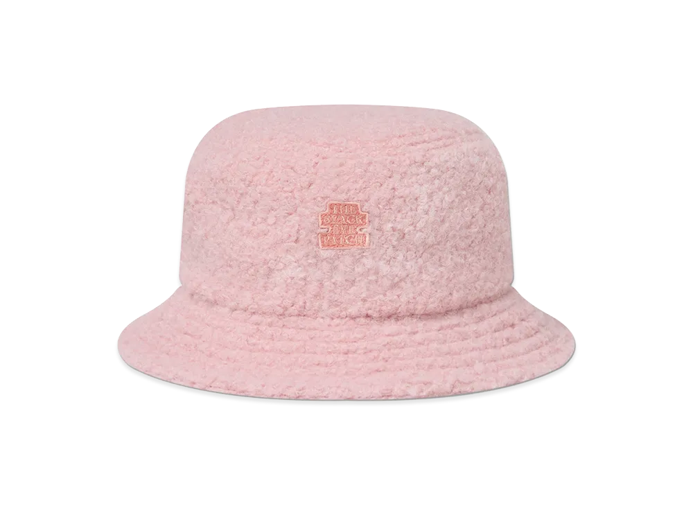 BlackEyePatch Small OG Brushed Wool Bucket Hat "Pink"