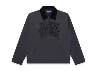 BlackEyePatch Grindcore Logo Duck Jacket "Gray"