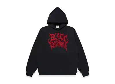 BlackEyePatch Grindcore Logo Hoodie "Black/Red"