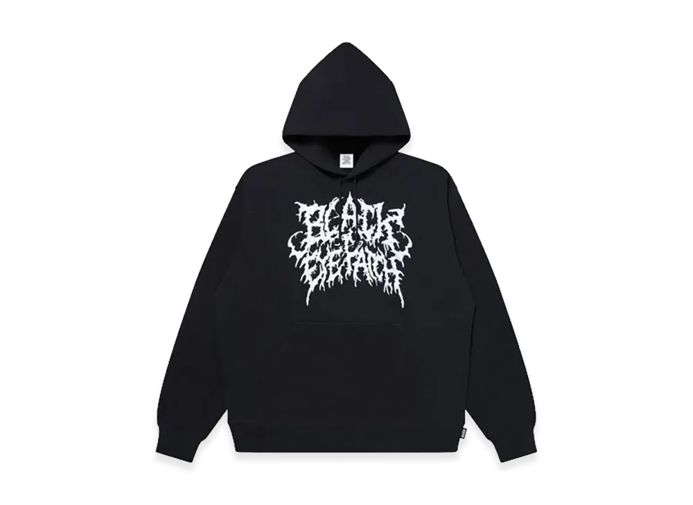 BlackEyePatch Grindcore Logo Hoodie "Black/White"