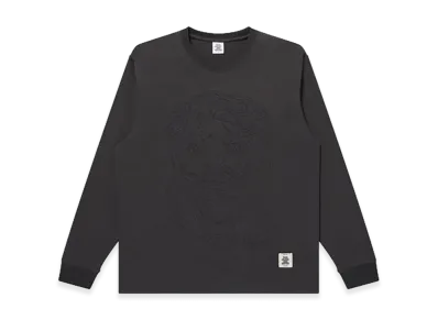 BlackEyePatch Jesus Stitched L/S Tee "Charcoal"
