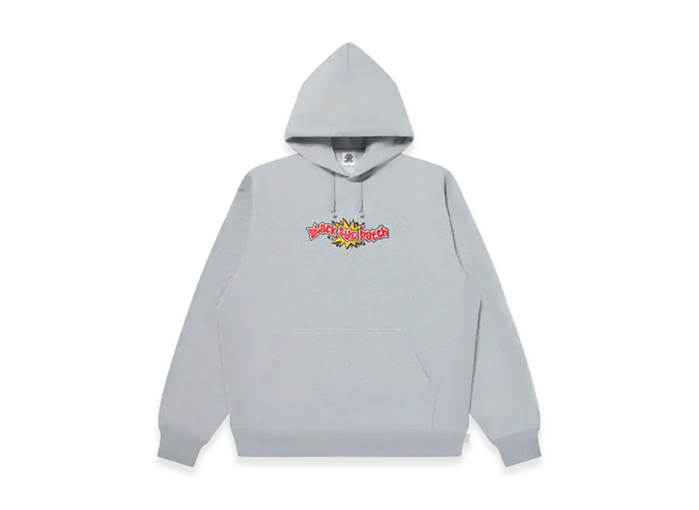 BlackEyePatch Crash Logo Hoodie "Heather Gray"