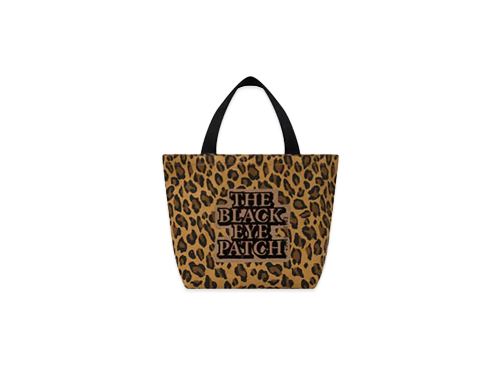 BlackEyePatch Leopard Patterned Tote Small "Leopard"