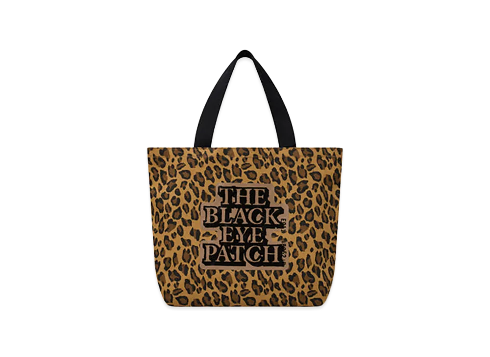 BlackEyePatch Leopard Patterned Tote Medium "Leopard"