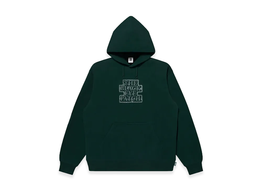 BlackEyePatch Damaged OG Label Hoodie "Green"