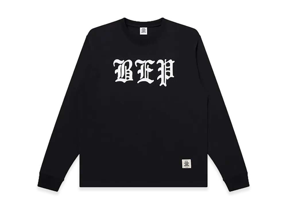 BlackEyePatch 3 Letter OE L/S Tee "Black"