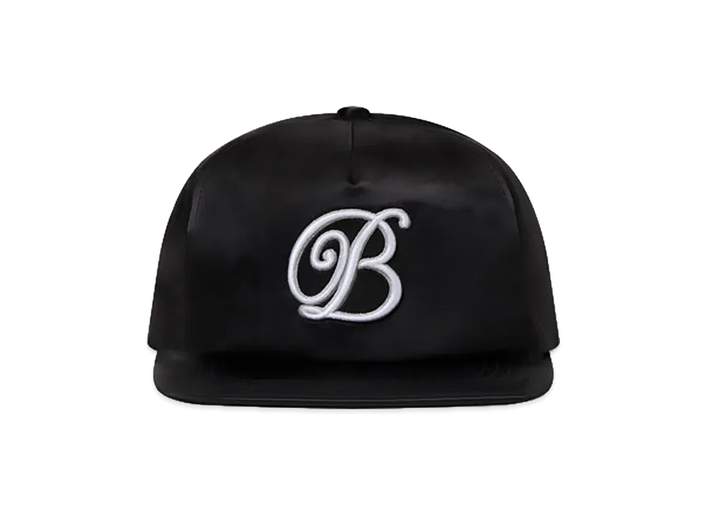 BlackEyePatch B Emblem Satin Cap "Black"