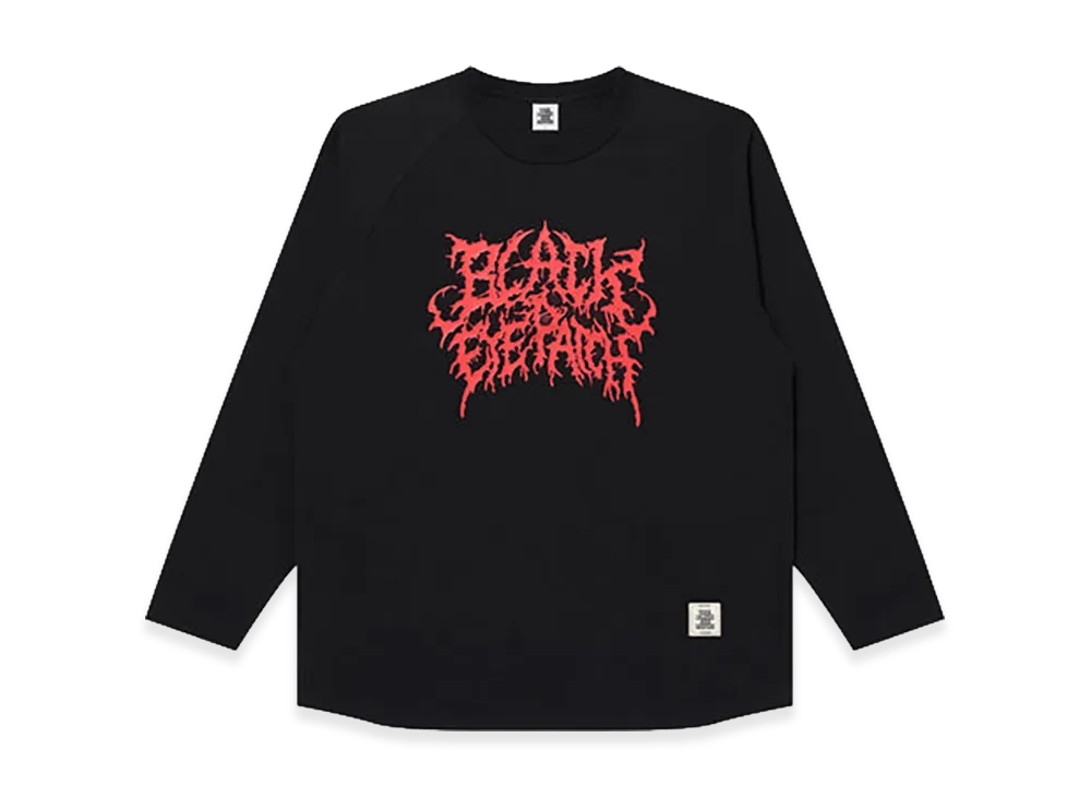 BlackEyePatch Grindcore LOGo Raglan L/S Tee "Black/Red"