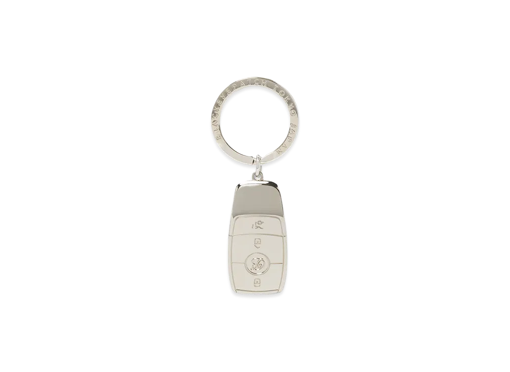 BlackEyePatch Car Remote Keychain "Silver"