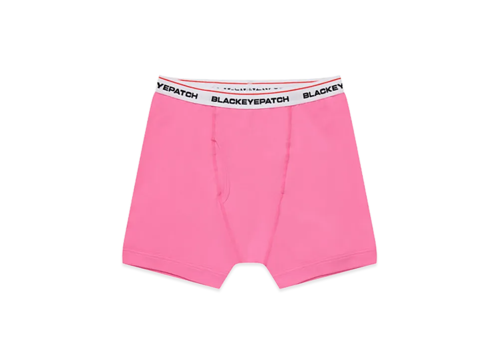 BlackEyePatch Basic Boxers "Pink"
