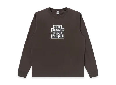 BlackEyePatch OG Label L/S Tee "Brown"