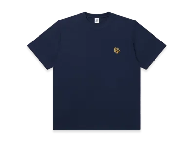 BlackEyePatch Royal Emblem Embroidered Heavyweight Tee "Navy"