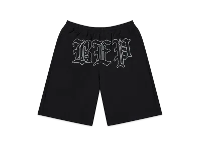 BlackEyePatch 3 Letter OE Sweat Baggy Shorts "Black"
