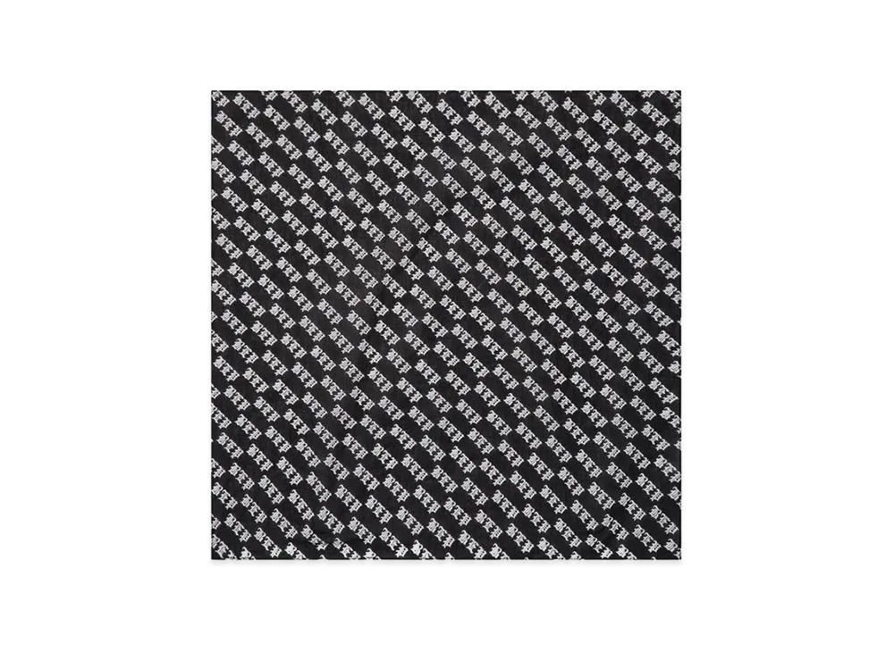 BlackEyePatch 3 Letter OE Patterned Bandana "Black"