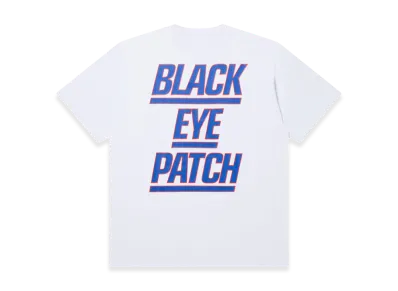 BlackEyePatch Underlined Team Logo Tee "White"