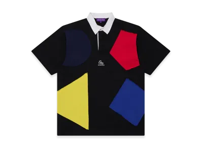 BlackEyePatch Geometric Dial Rugby Shirt "Black"