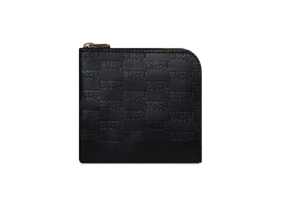 BlackEyePatch 3 Letter OE Embossed Leather Wallet "Black"