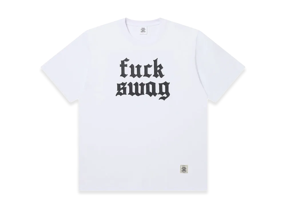 BlackEyePatch Fuck Swag Tee "White"