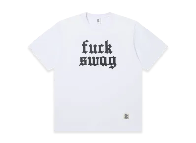 BlackEyePatch Fuck Swag Tee "White"