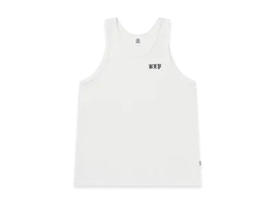 BlackEyePatch 3 Letter OE Thermal Tank Top "White"