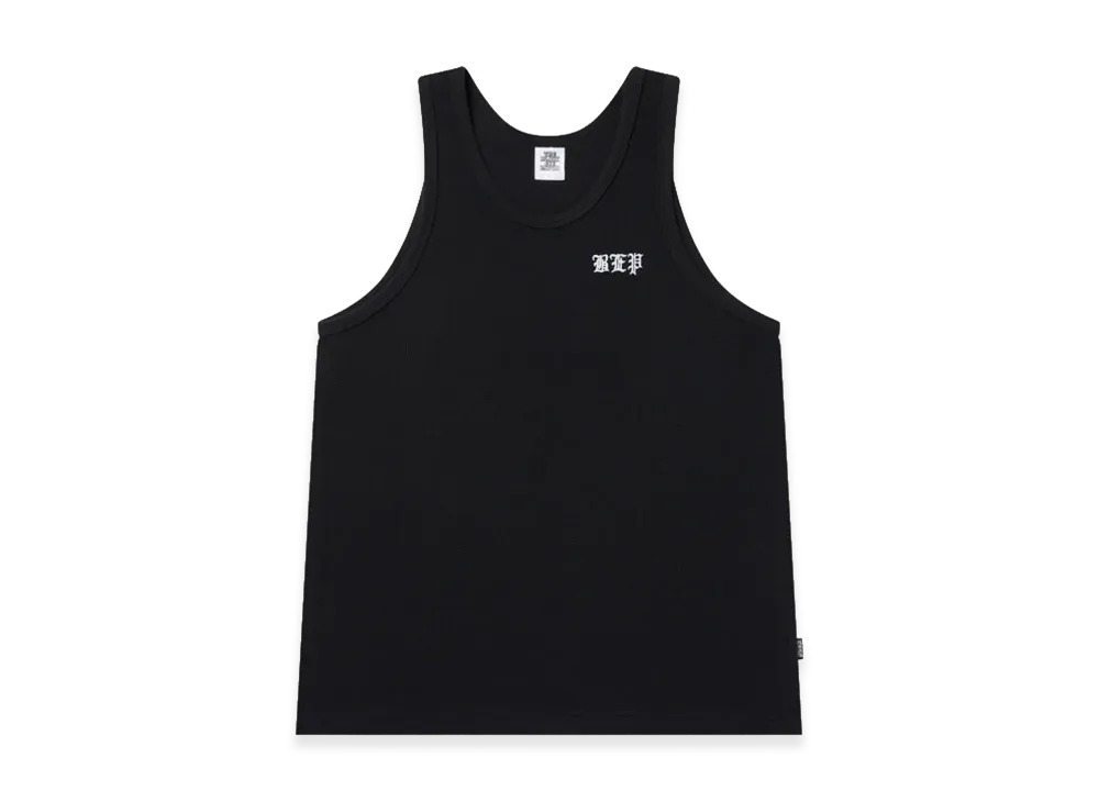 BlackEyePatch 3 Letter OE Thermal Tank Top "Black"