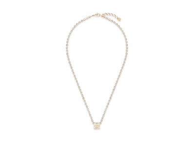 GIVENCHY 4G Necklace In Metal with Crystals "Rose Gold"