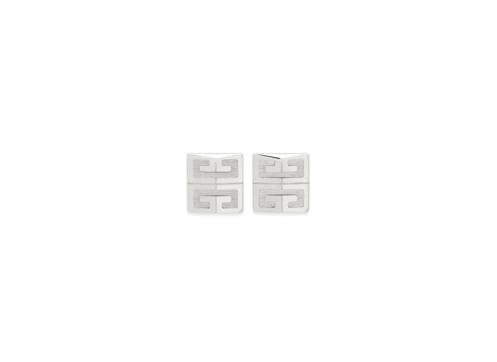 GIVENCHY 4G Earrings In Metal "Silver"
