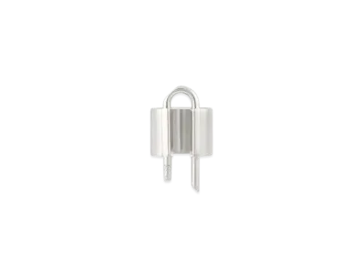 GIVENCHY U Lock Ring In Metal "Silver"