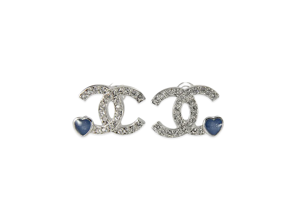 CHANEL Earrings "Silver"