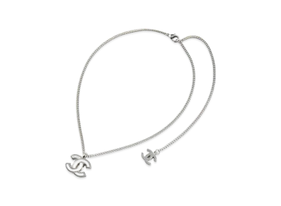 CHANEL Necklace "Silver"