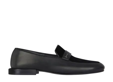 GIVENCHY Loafers In Leather and Suede "Black"