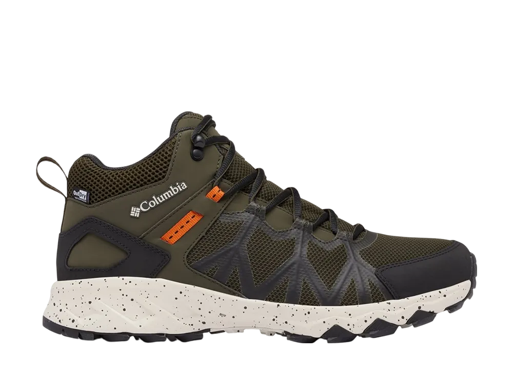Columbia Peakfreak 2 Mid Outdry Wide "Deep Olive/Desert Sun"