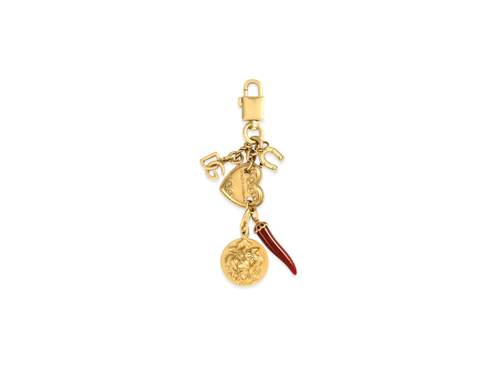 DOLCE&GABBANA Devotion Keychain "Multicolor"