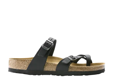 BIRKENSTOCK Women's Mayari Oiled Leather "Black"