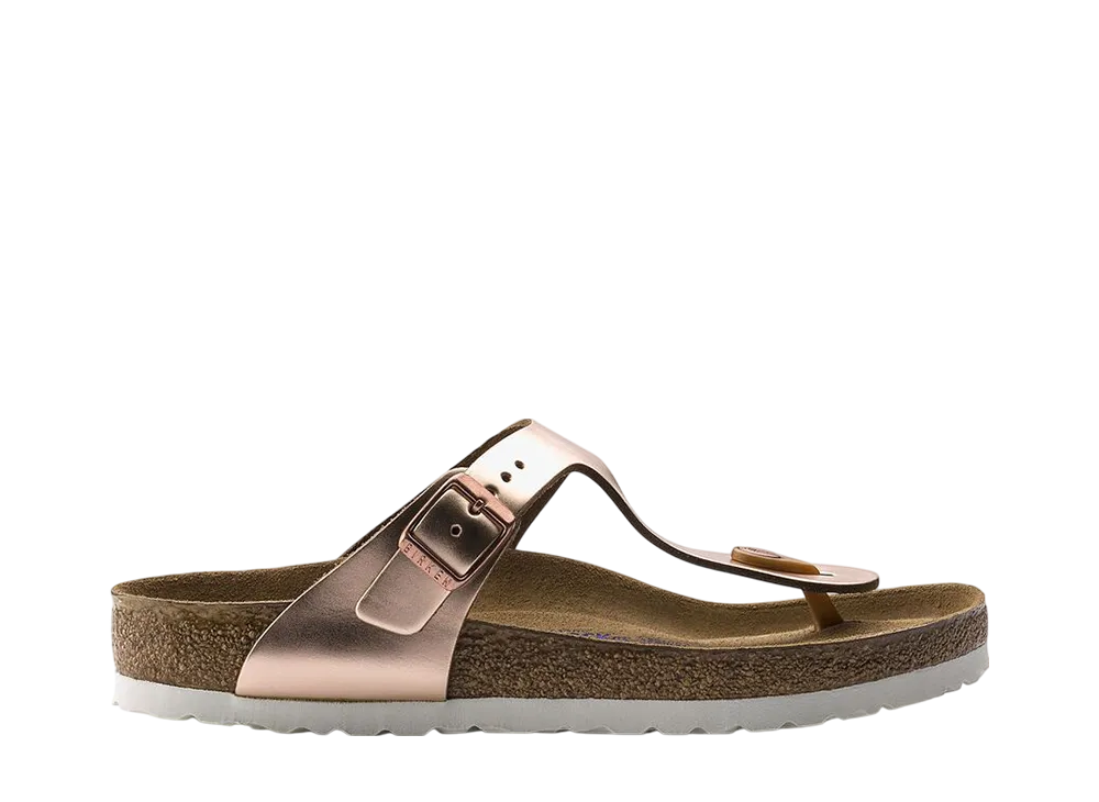 BIRKENSTOCK Women's Gizeh "Metallic Copper"
