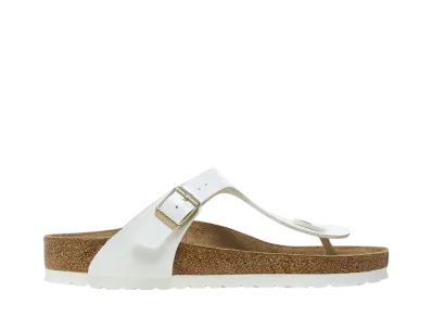 BIRKENSTOCK Women's Gizeh "Patent White"