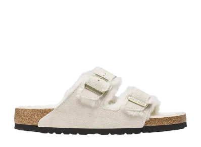BIRKENSTOCK Arizona Shearling "Antique White"