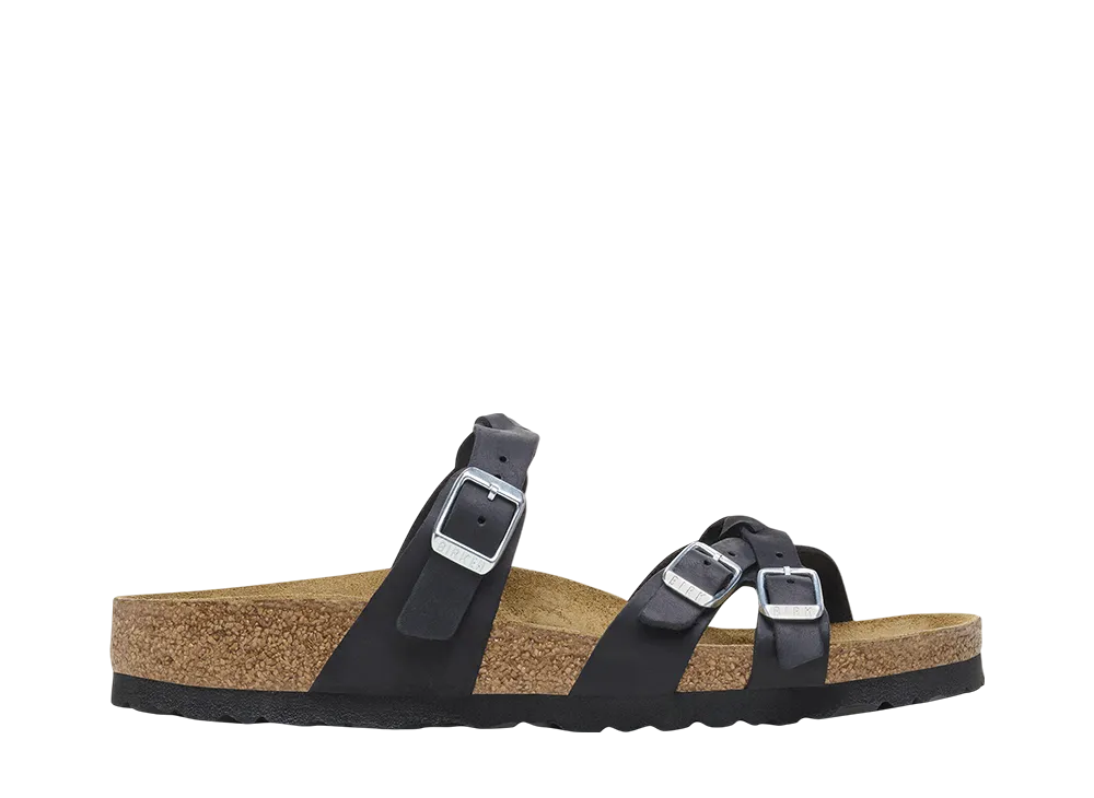 BIRKENSTOCK Women's Franca Braided "Black"