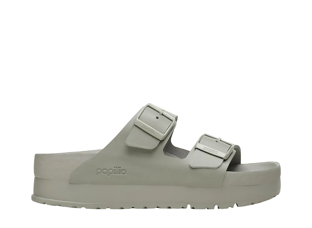 BIRKENSTOCK Women's Arizona Flex Platform "Mineral Gray"