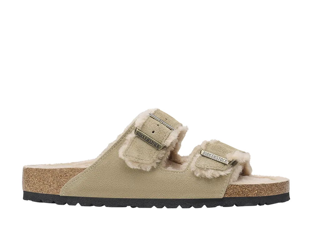 BIRKENSTOCK Arizona Shearling "Taupe"