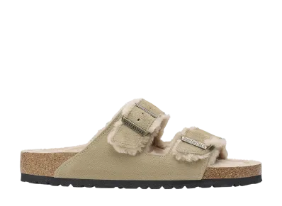 BIRKENSTOCK Arizona Shearling "Taupe"