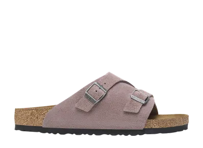 BIRKENSTOCK Zurich Suede Leather "Faded Purple"