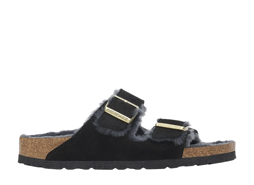 BIRKENSTOCK Arizona Shearling "Black"