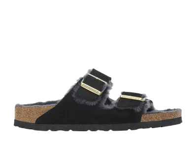 BIRKENSTOCK Arizona Shearling "Black"