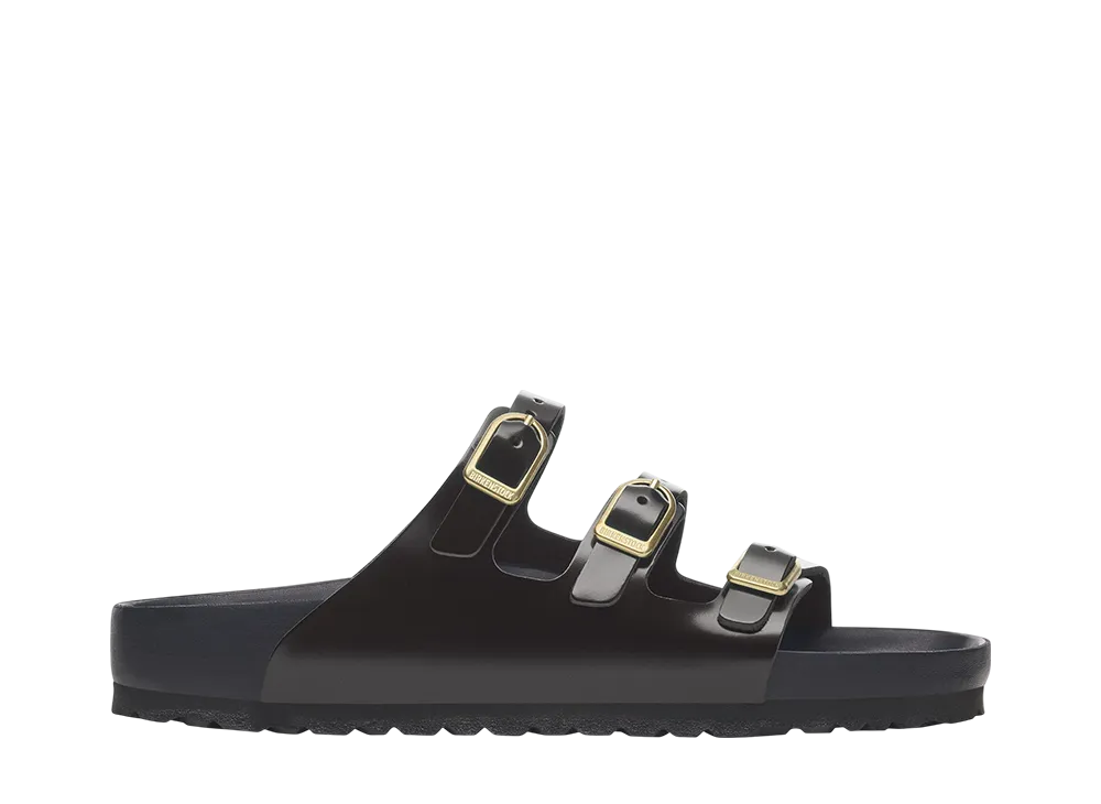 BIRKENSTOCK Women's Florida "High Shine Black"